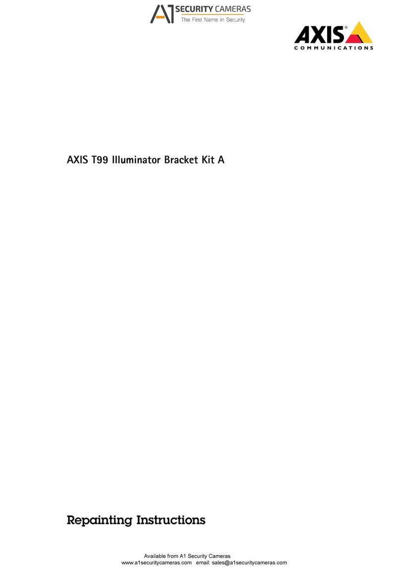 Axis T99 User manual