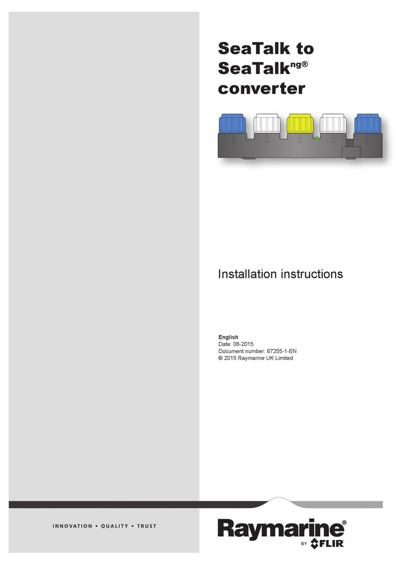 FLIR Raymarine E22158 installation instructions