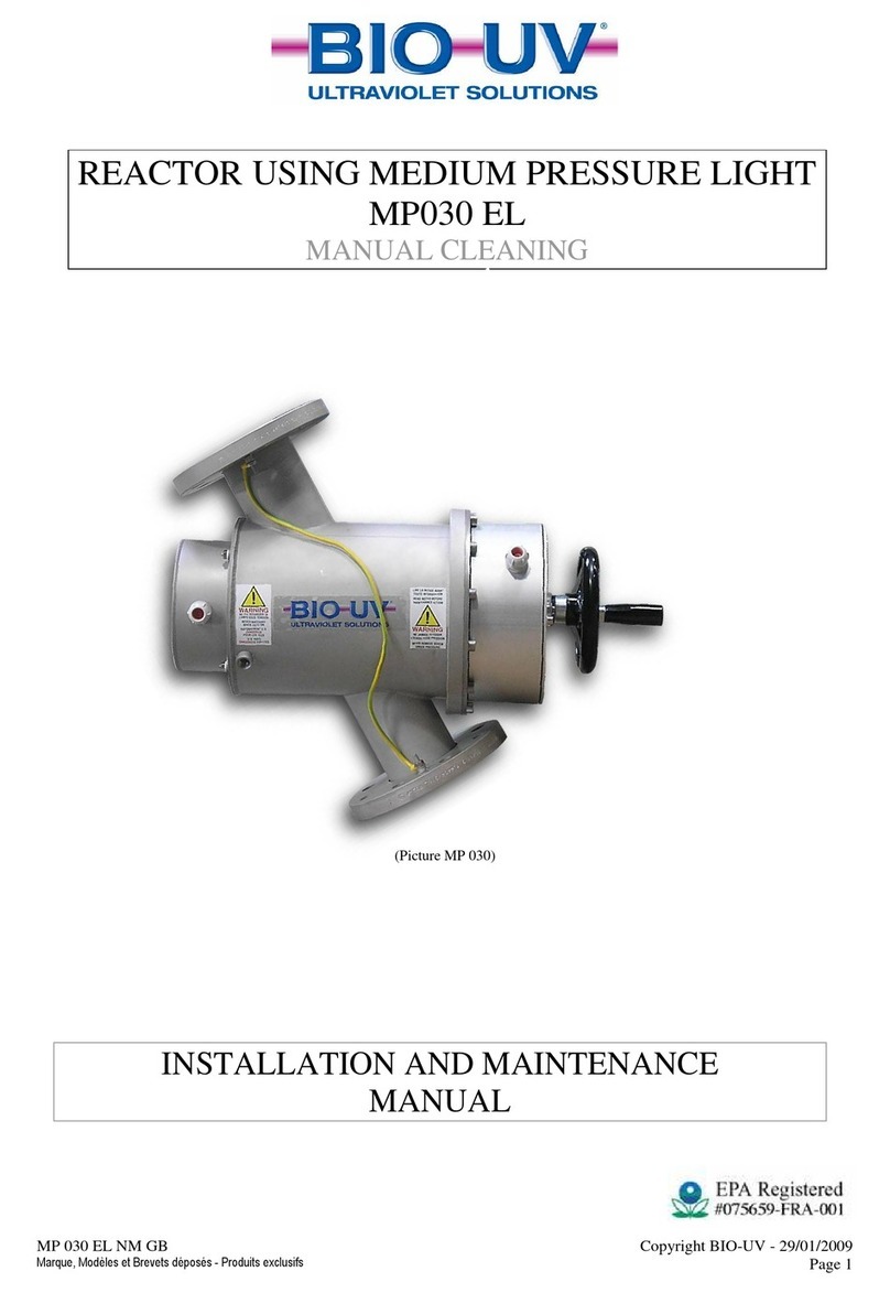 BIO UV MP030 EL Manual