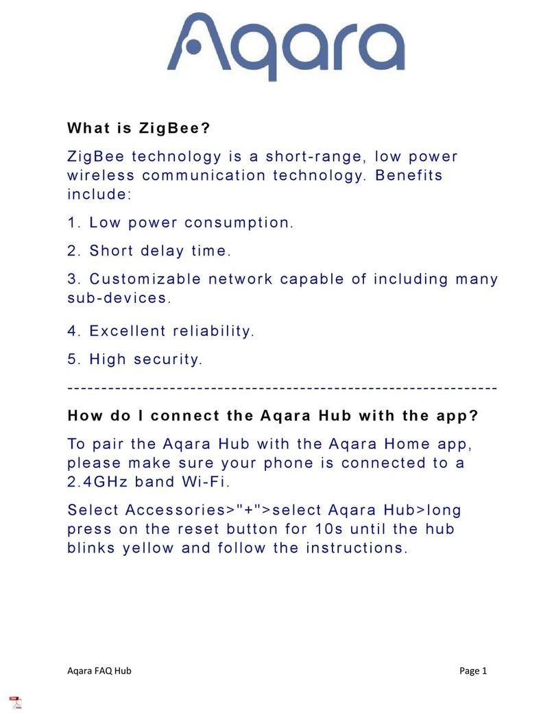 Aqara Zigbee instructions