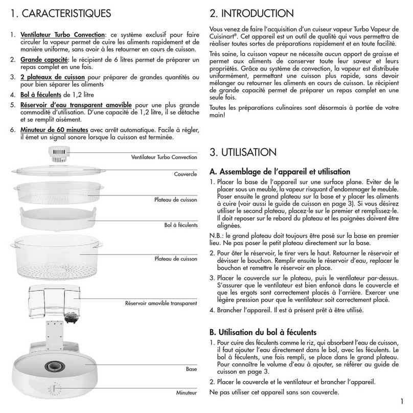 Cuisinart TCS-60E User manual