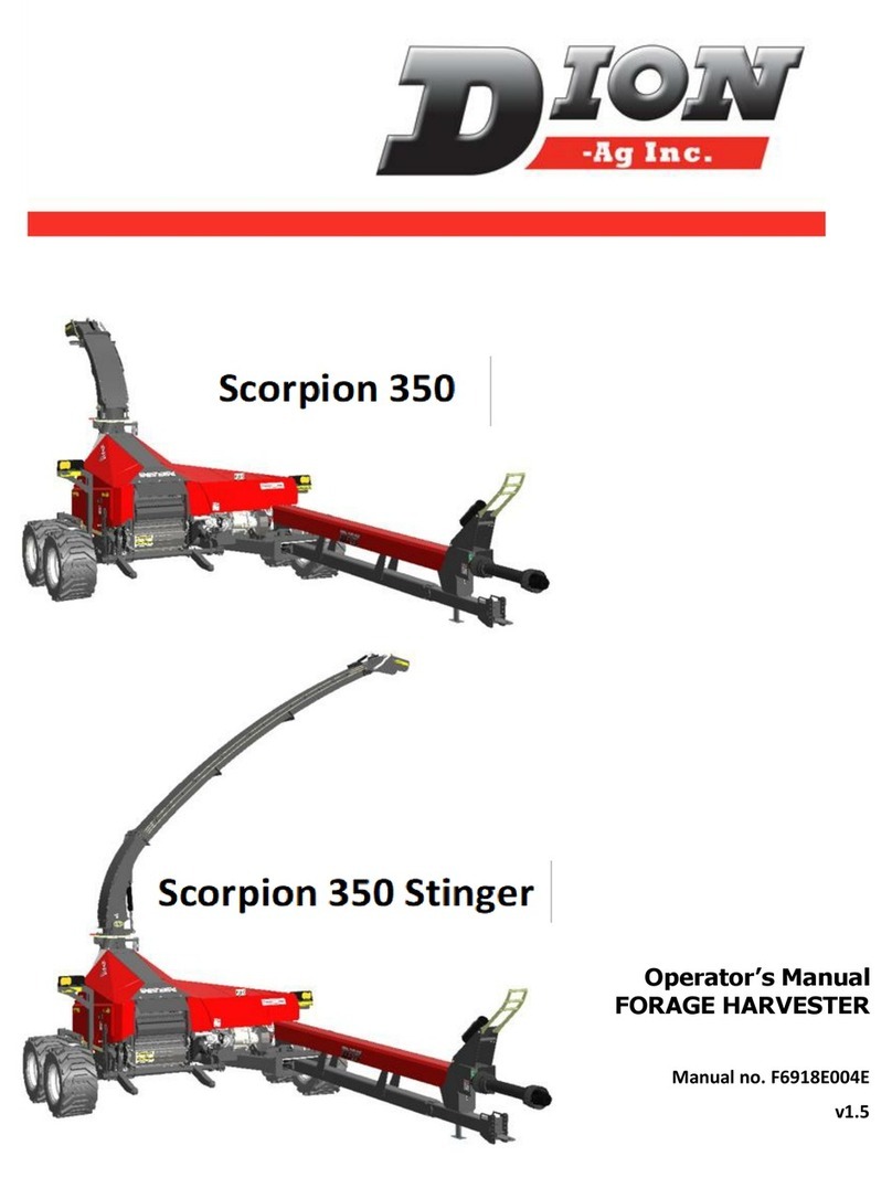 Dion Scorpion 350 Operator's manual