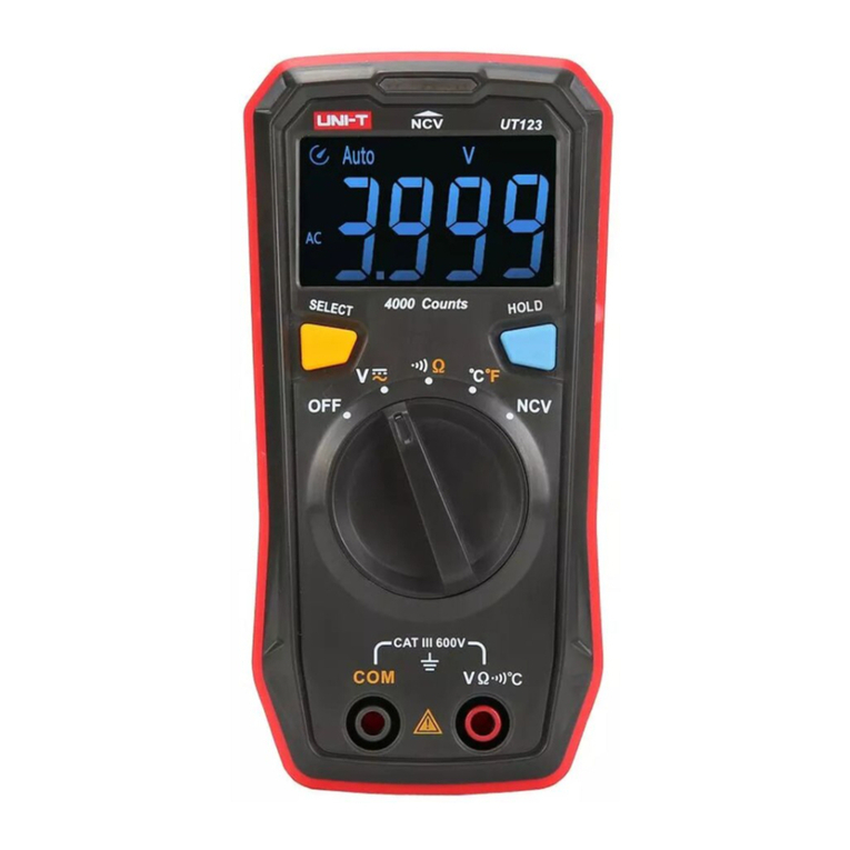 Unit UT123T manual