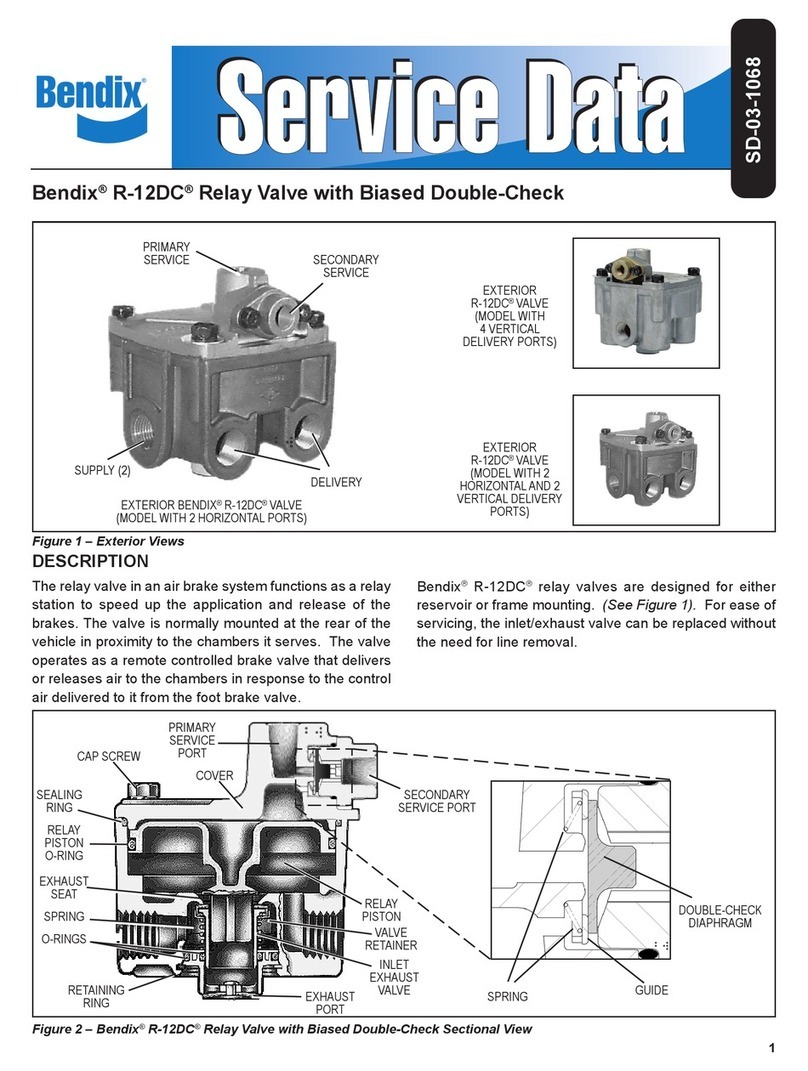BENDIX R-12DC Mounting instructions