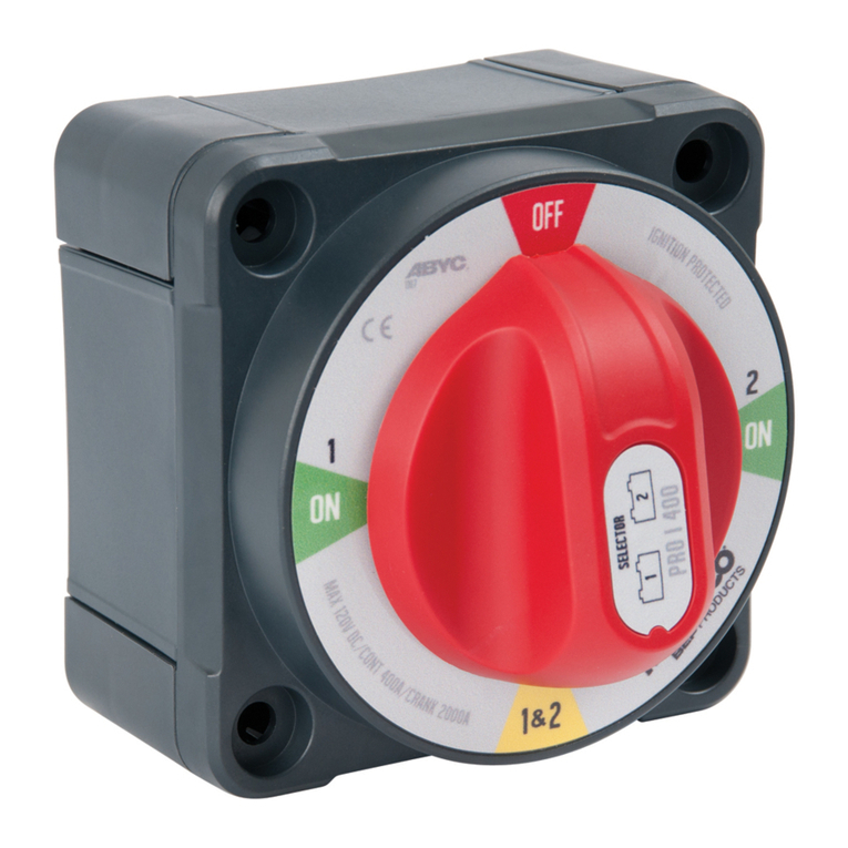 BEP MARINCO PRO INSTALLER 771-SFD manual