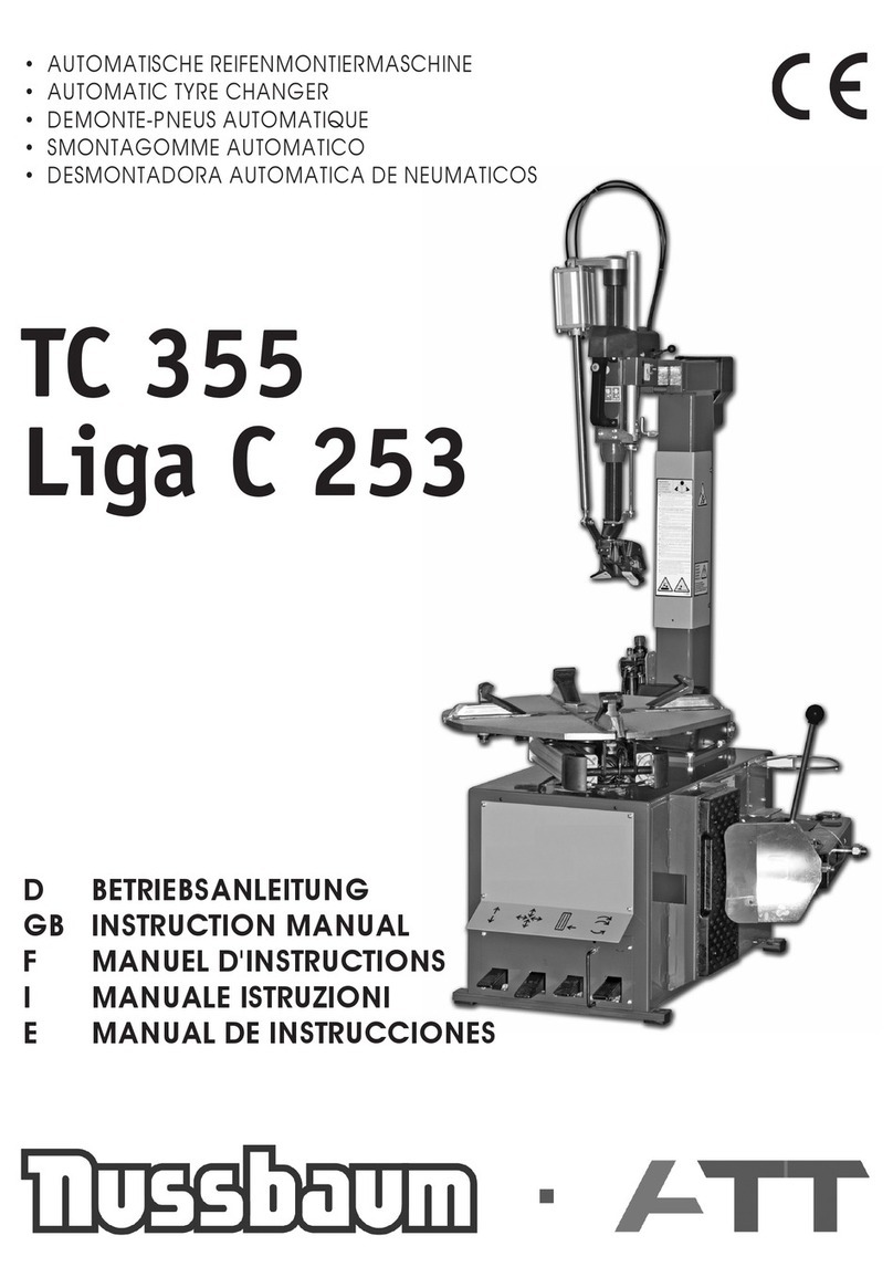 Nussbaum ATT TC 355 instruction manual