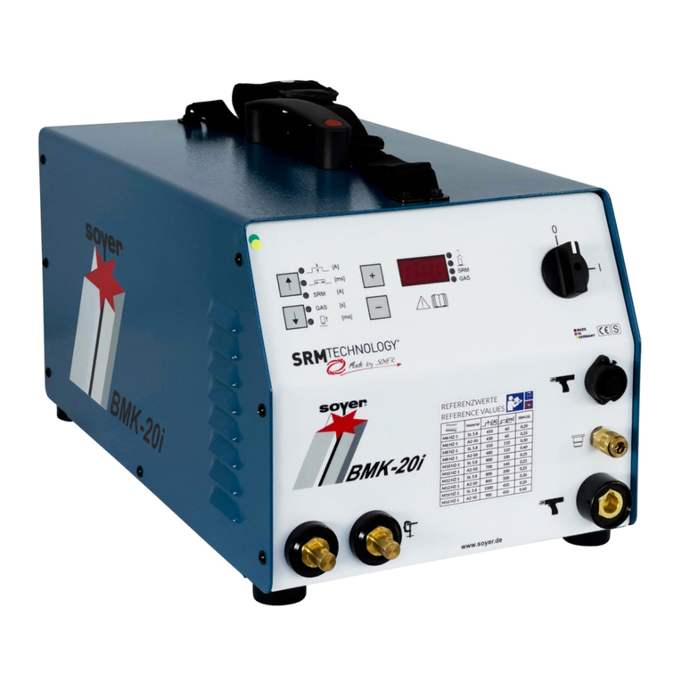 Soyer SRM EcoWeld BMK-20i User manual