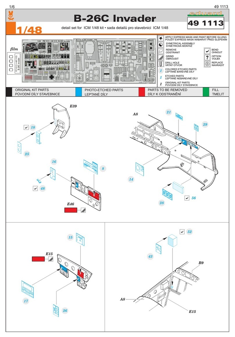Eduard B-26C Invader manual
