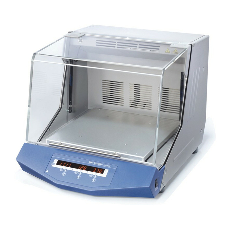 IKA KS 4000 i control User manual