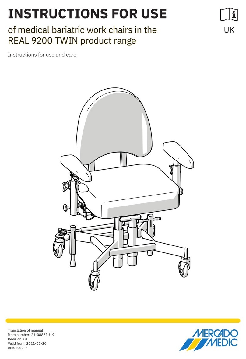 Mercado Medic REAL 9200 TWIN Instructions for use and care Mercado Medic REAL 9200 TWIN Instructions for use and care