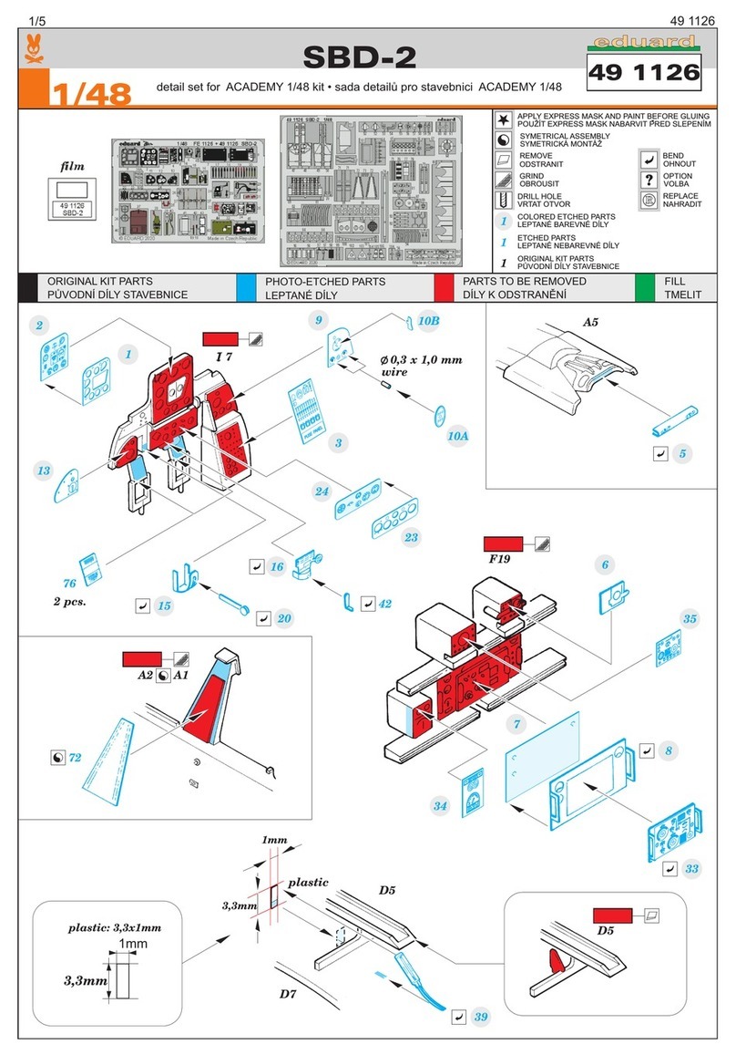 Eduard SBD-2 manual