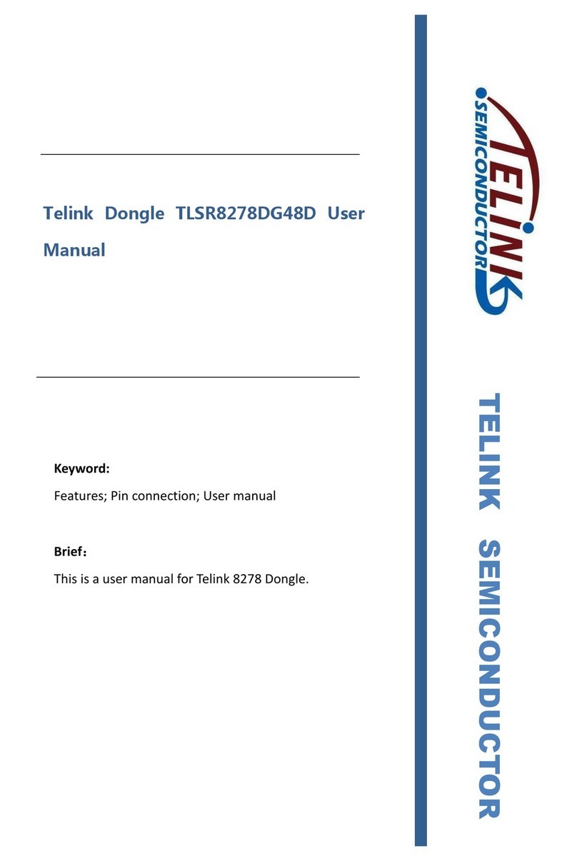 TELINK SEMICONDUCTOR TLSR8278DG48D user manual