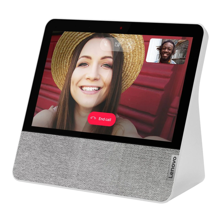 Lenovo Smart Display 7 Safety, warranty & quick start guide