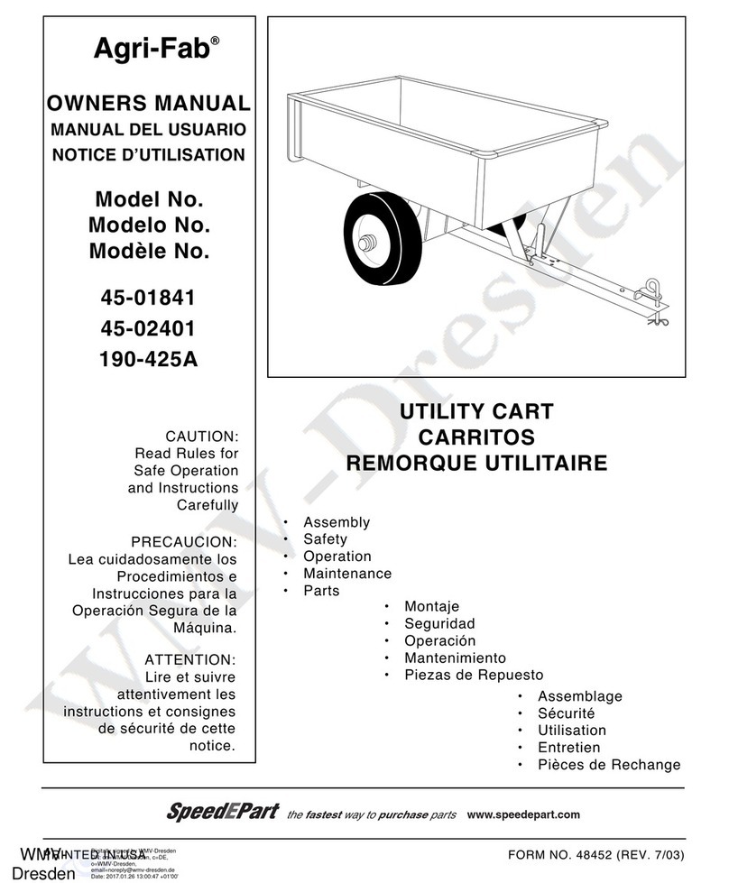 SpeedEPart Agri-Fab 45-01841 owner's manual SpeedEPart Agri-Fab 45-01841 owner's manual