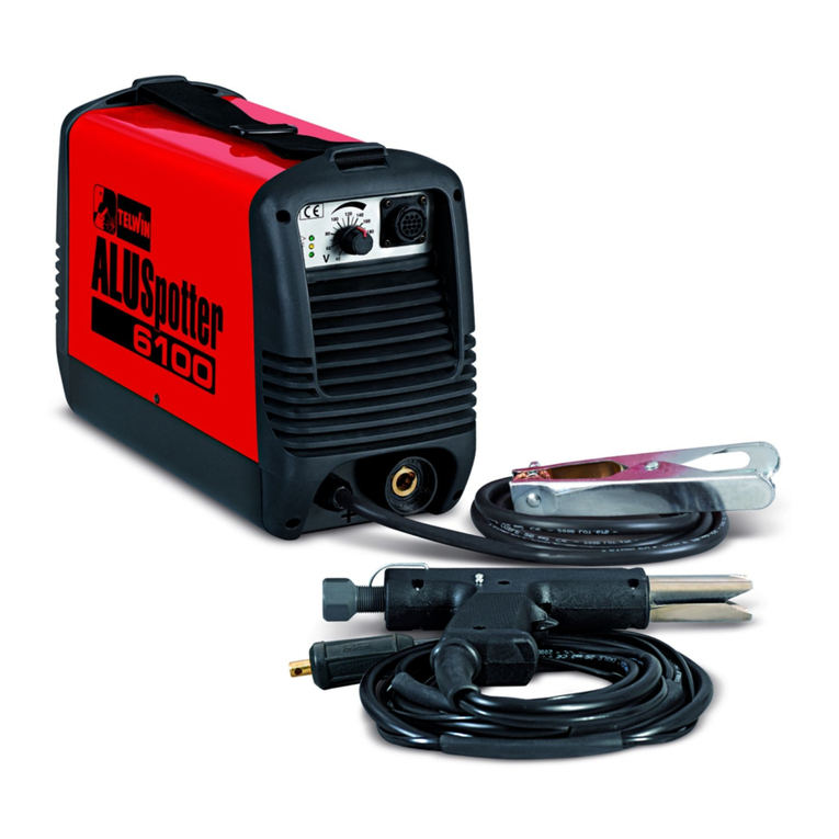 Telwin ALUSPOTTER 6100 User manual
