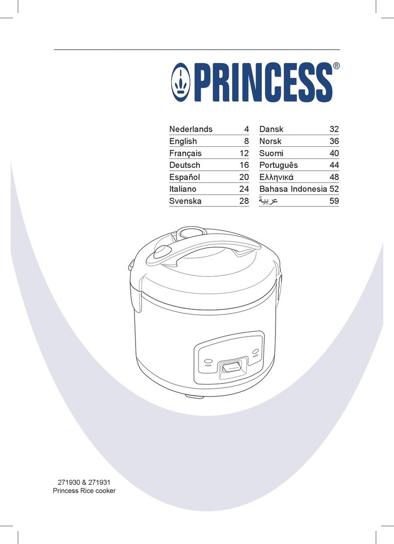 Princess 271930 manual