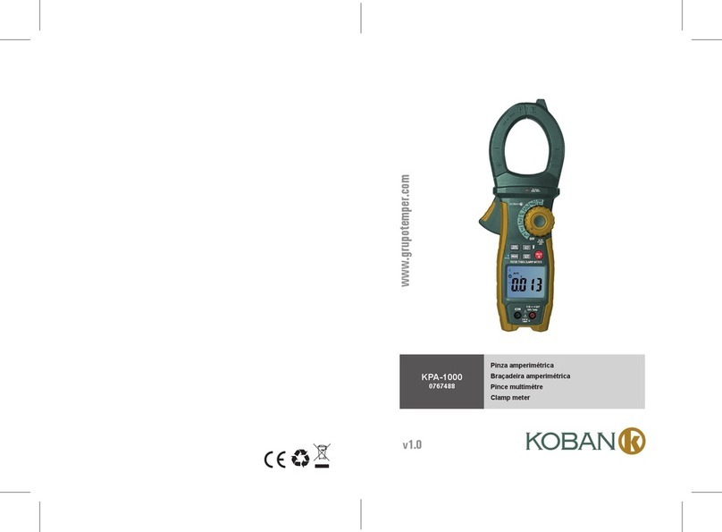 koban KPA-1000 User manual koban KPA-1000 User manual