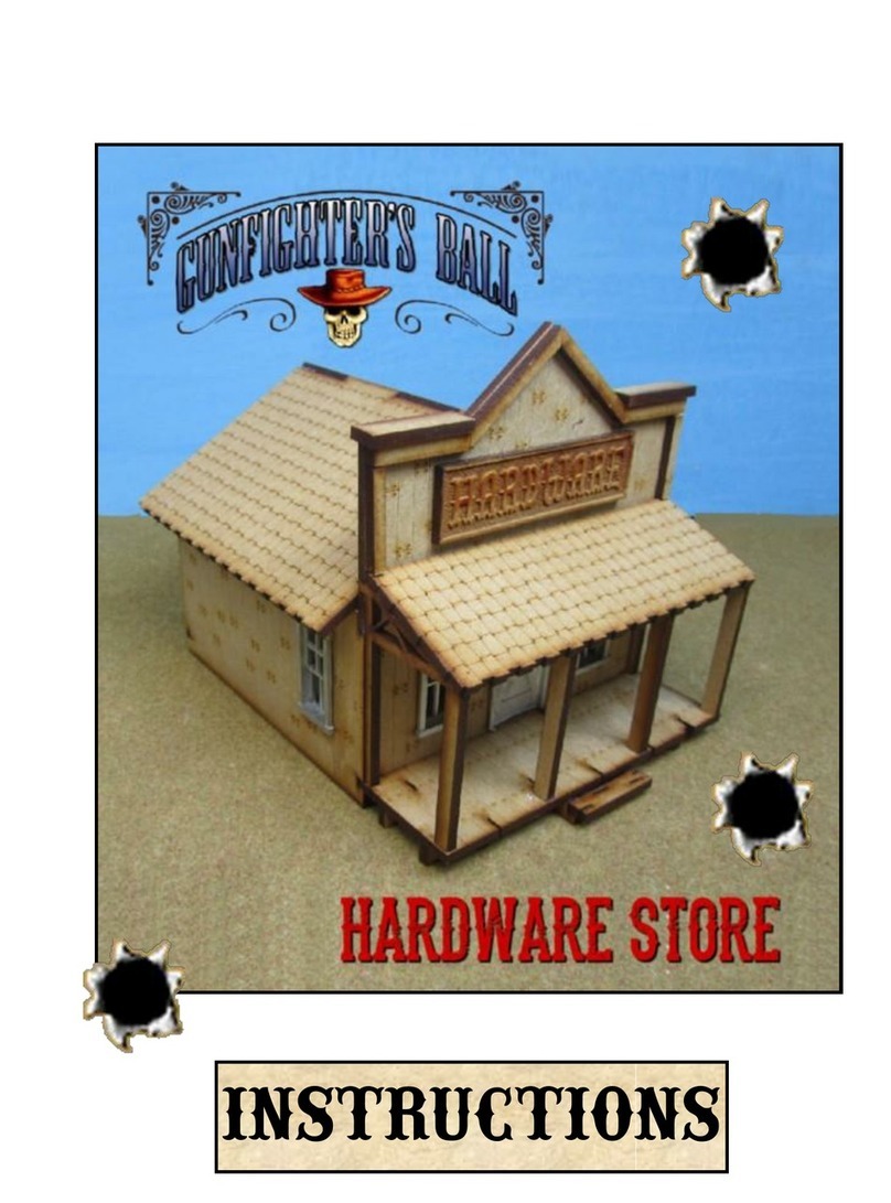 Knuckleduster GUNFIGHTER'S BALL HARDWARE STORE instructions