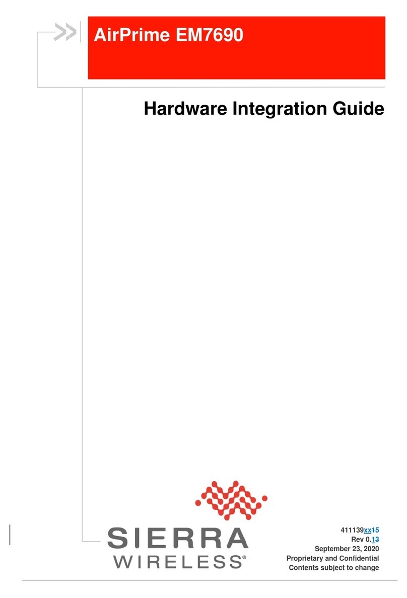Sierra Wireless AirPrime EM7690 Hardware integration guide