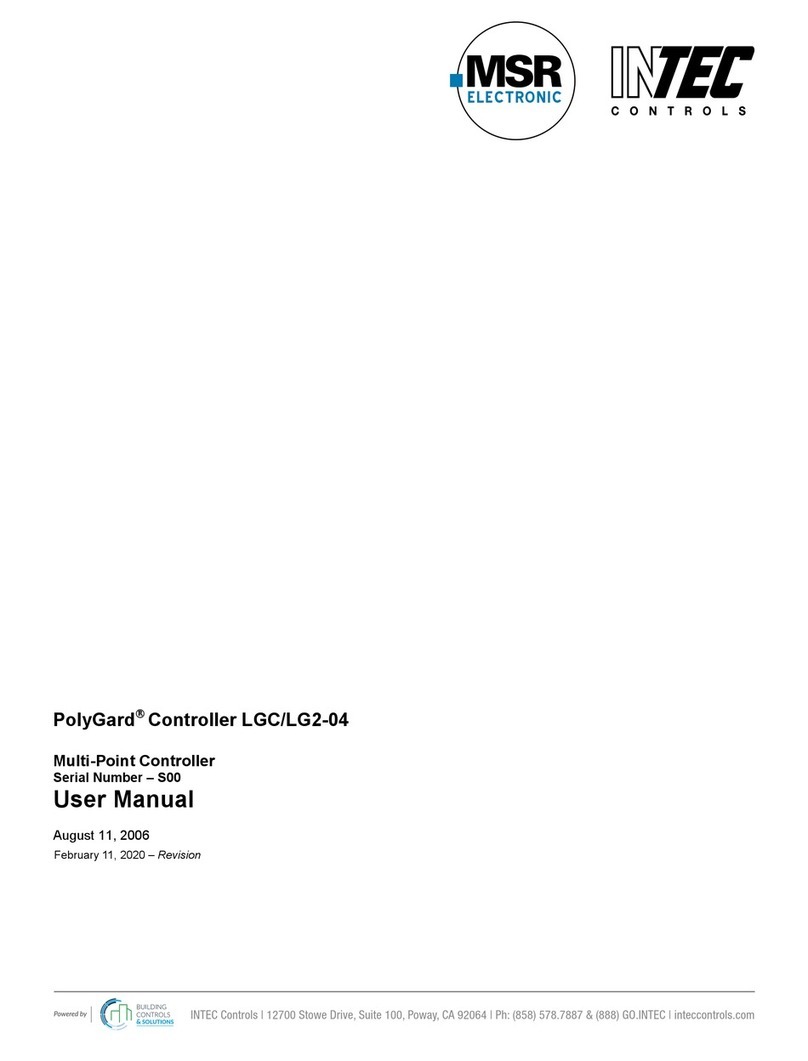 Intec PolyGard LGC/LG2-04 user manual