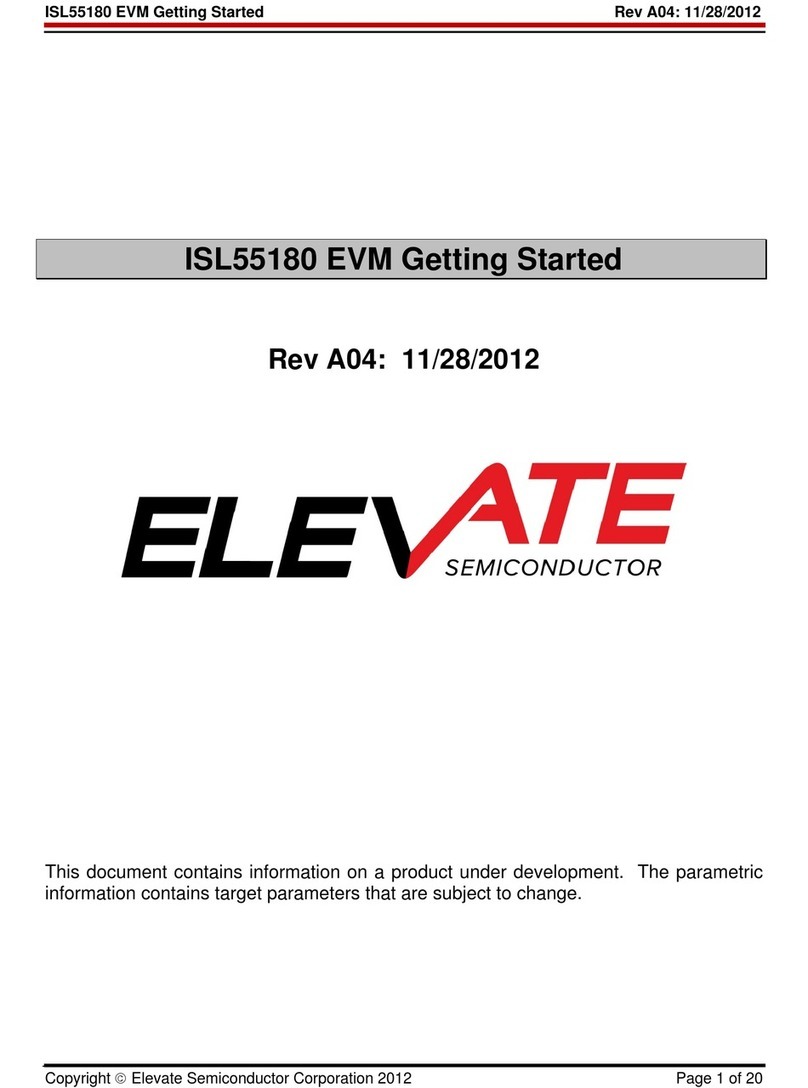 ELEVATE ISL55180 EVM Getting started