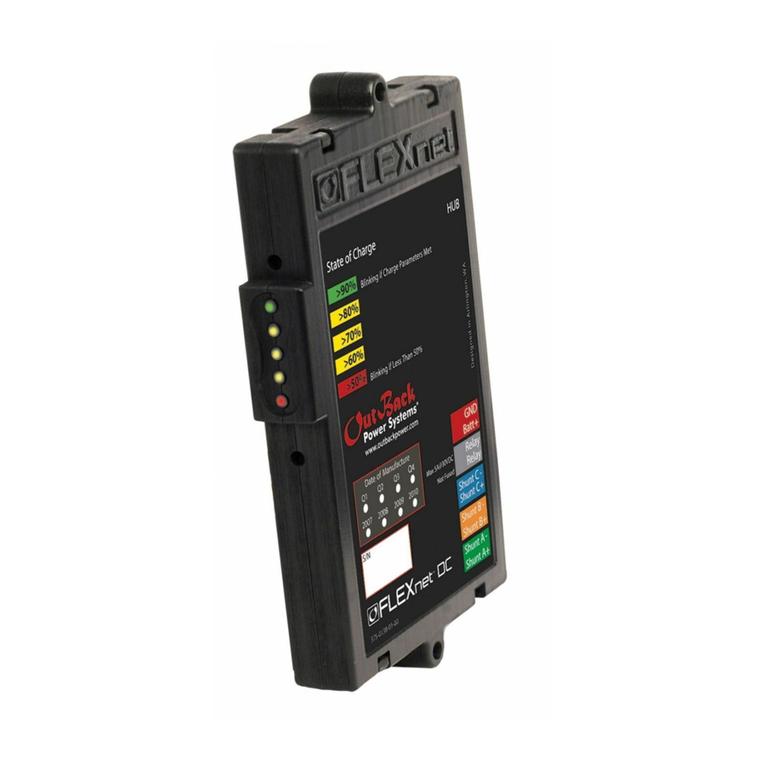 OutBack Power FLEXnet DC Installation guide