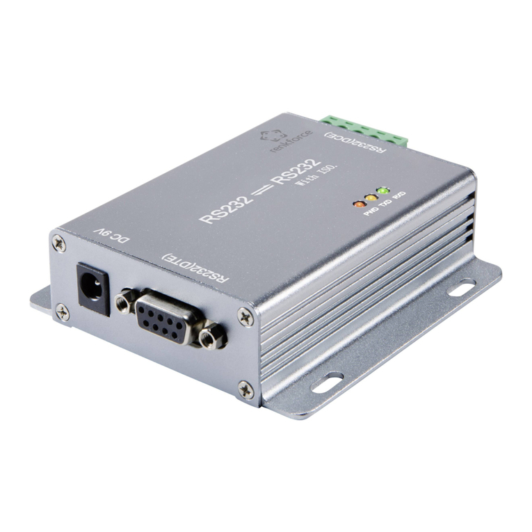 Renkforce RS232 operating instructions