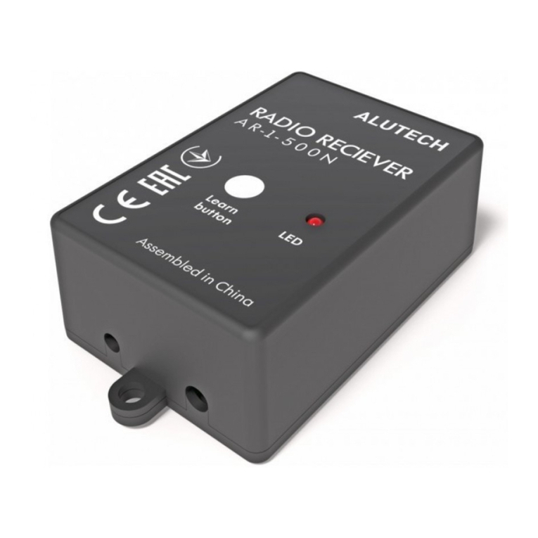 Alutech AR-1-500N-868 operating manual