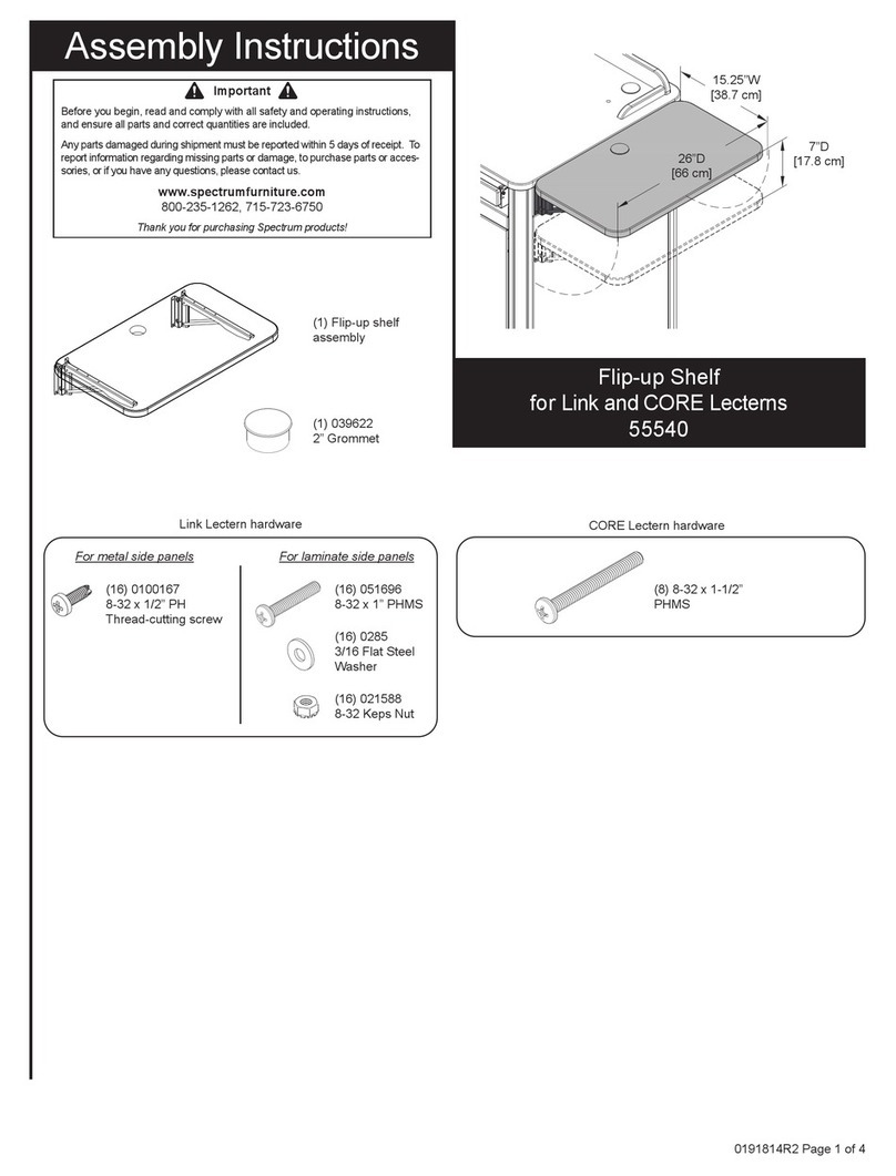Spectrum Industries 55540 User manual