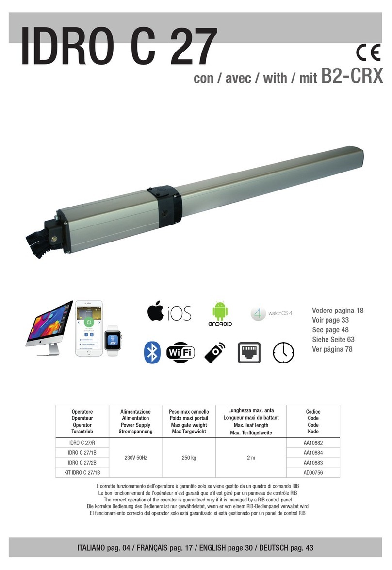 Security Point IDRO C 27/R manual