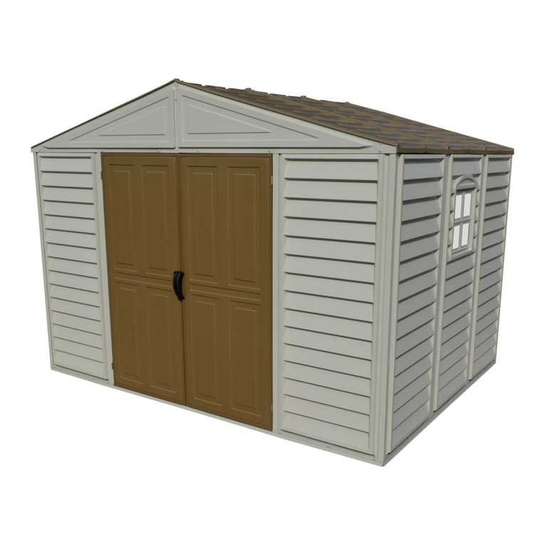 USP DURAMAX 10.5 Ft x 8 Ft WoodBridge-V2 User manual USP DURAMAX 10.5 Ft x 8 Ft WoodBridge-V2 User manual