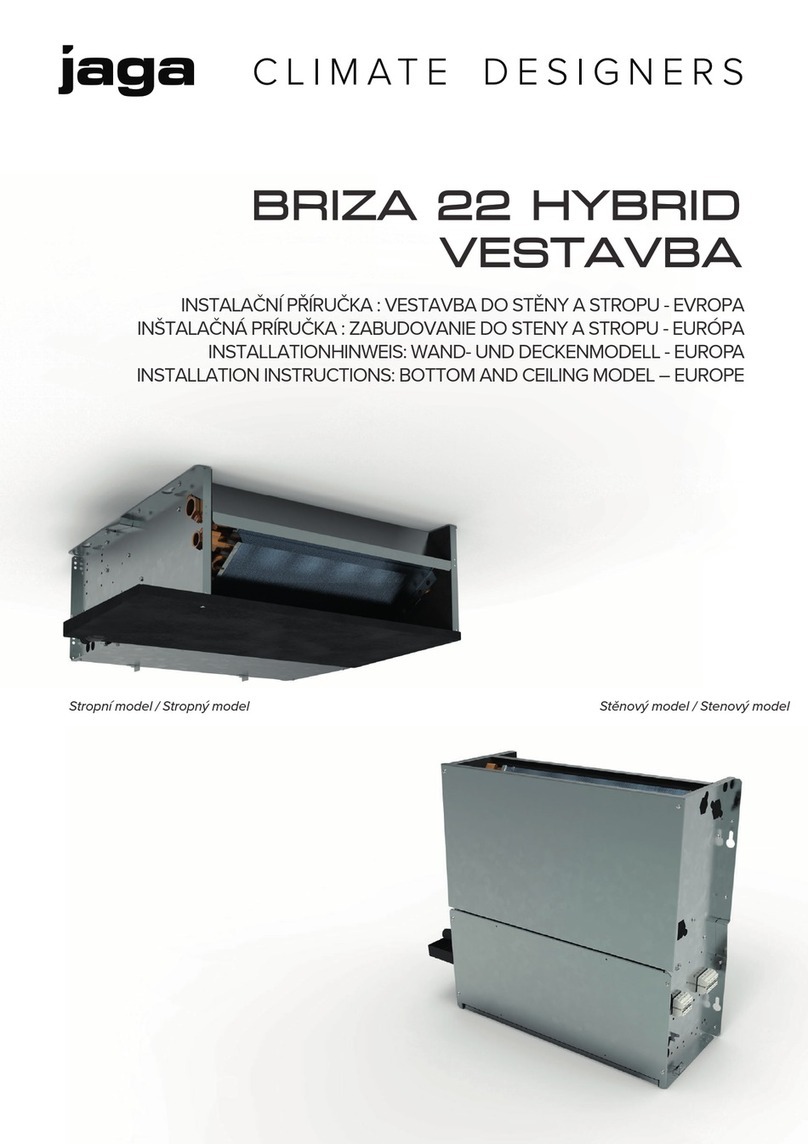 Jaga Briza 22 User manual