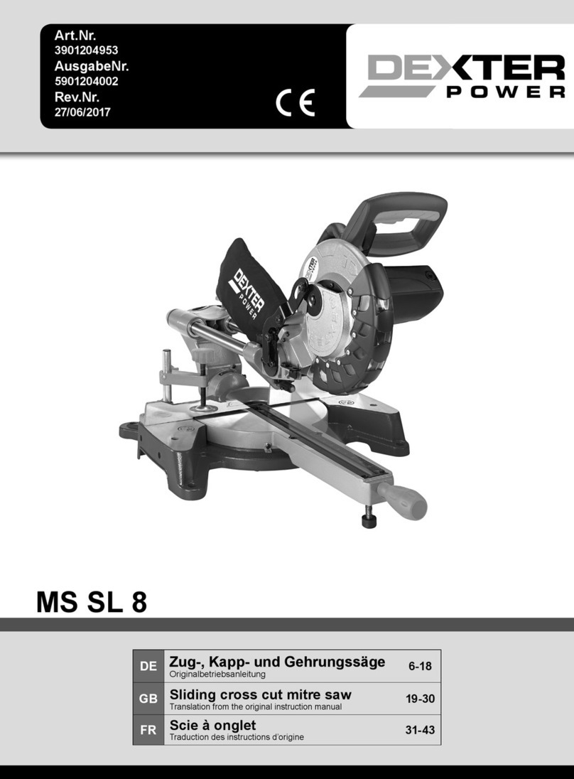 Dexter Power MS SL 8 Assembly instructions