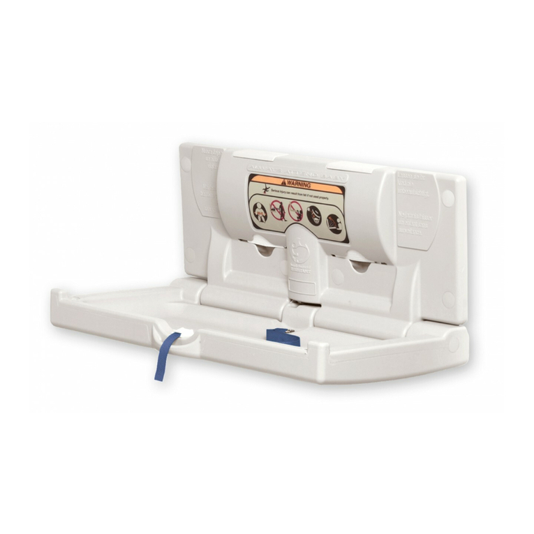 World Dryer DryBaby ABC-300HSR installation instructions World Dryer DryBaby ABC-300HSR installation instructions