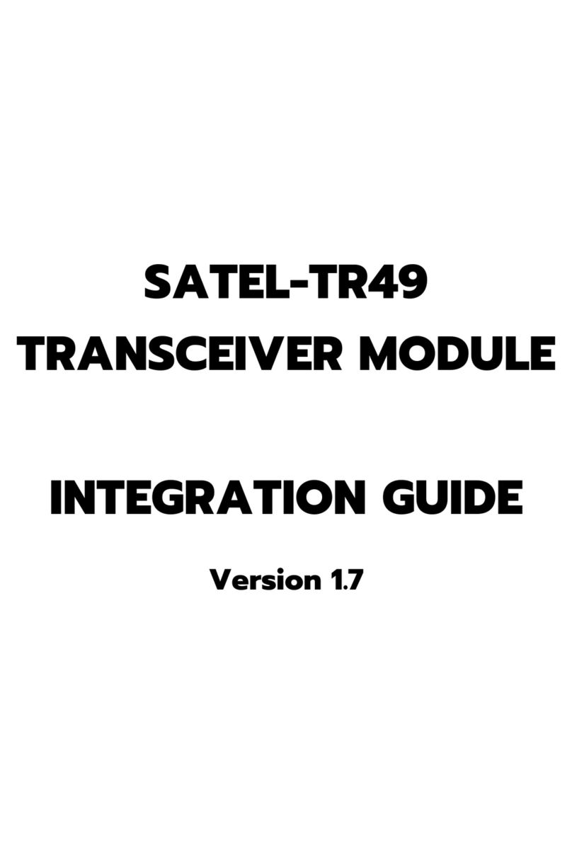 Satel SATEL-TR49 SnapOn Quick setup guide Satel SATEL-TR49 SnapOn Quick setup guide