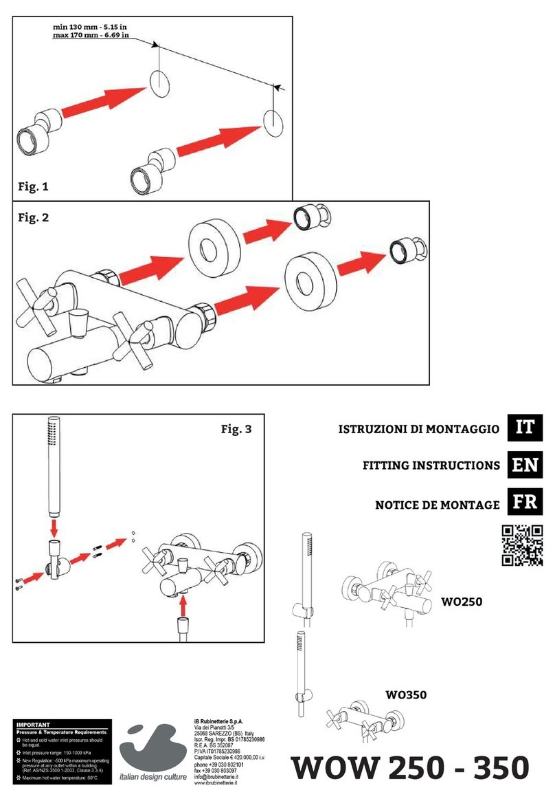 IB RUBINETTI WOW 250 User manual
