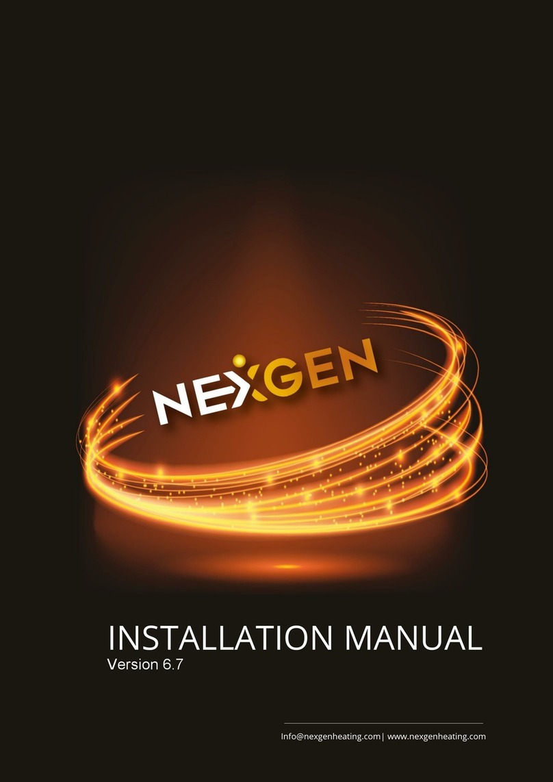 NEXGEN NexGen installation manual