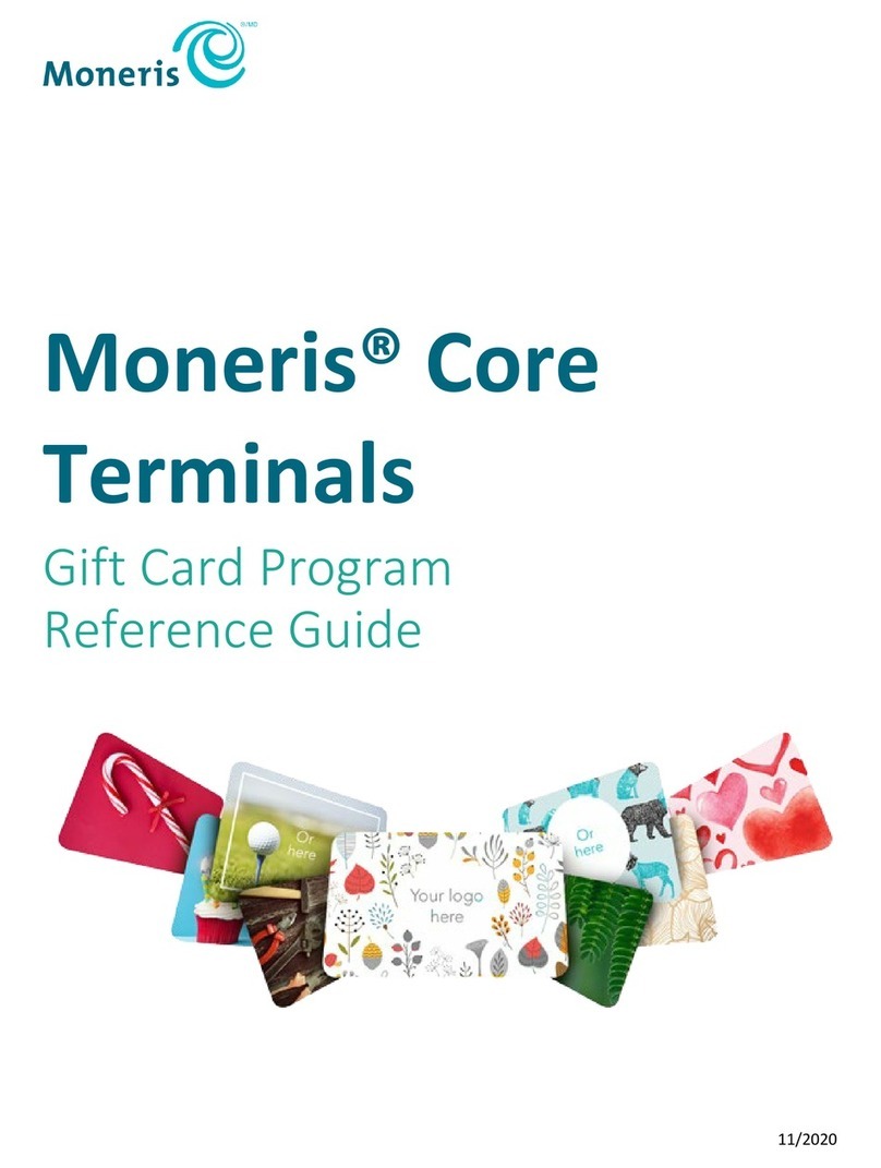 Moneris Core Terminals reference guide
