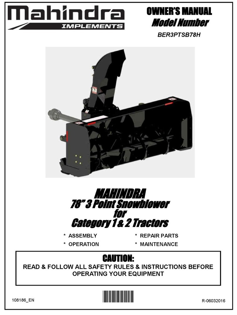Mahindra BER3PTSB78H User manual