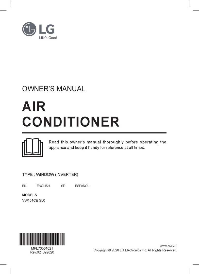 LG VW151CE SL0 User manual