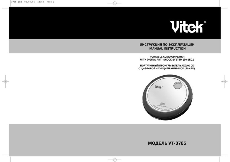 Vitek VT-3785 Manual instruction