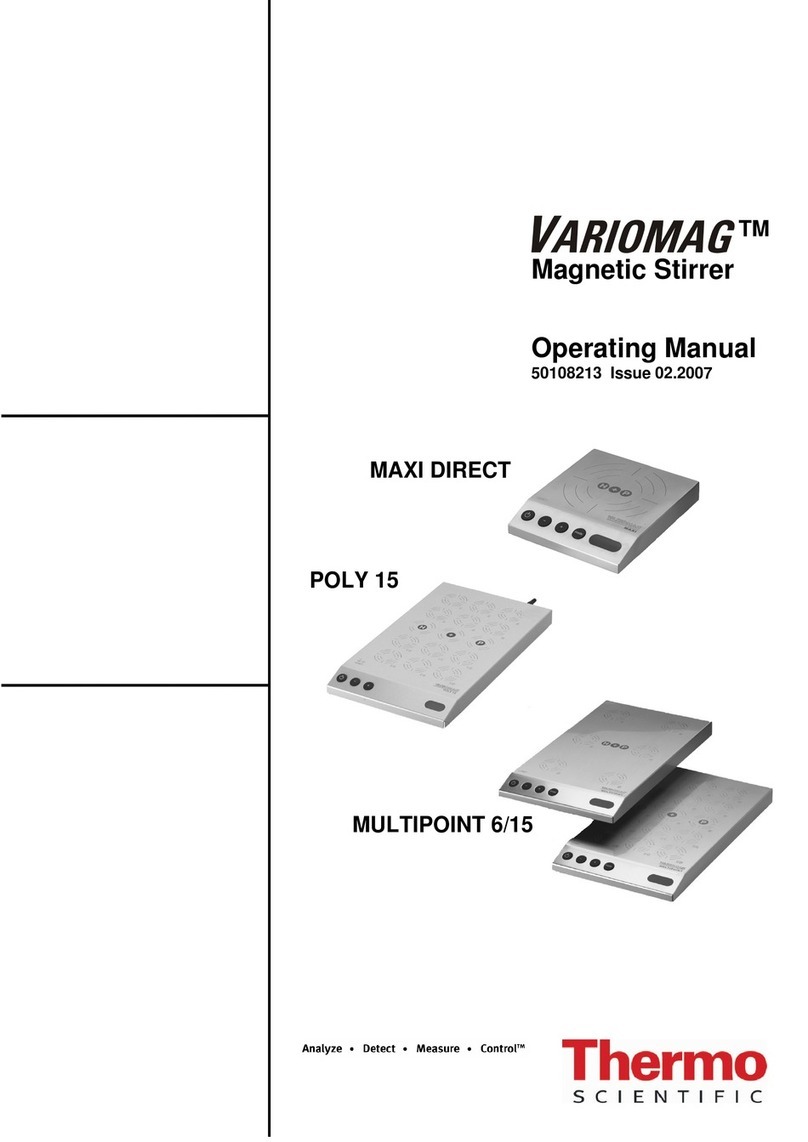 Thermo Scientific Variomag MAXI DIRECT User manual