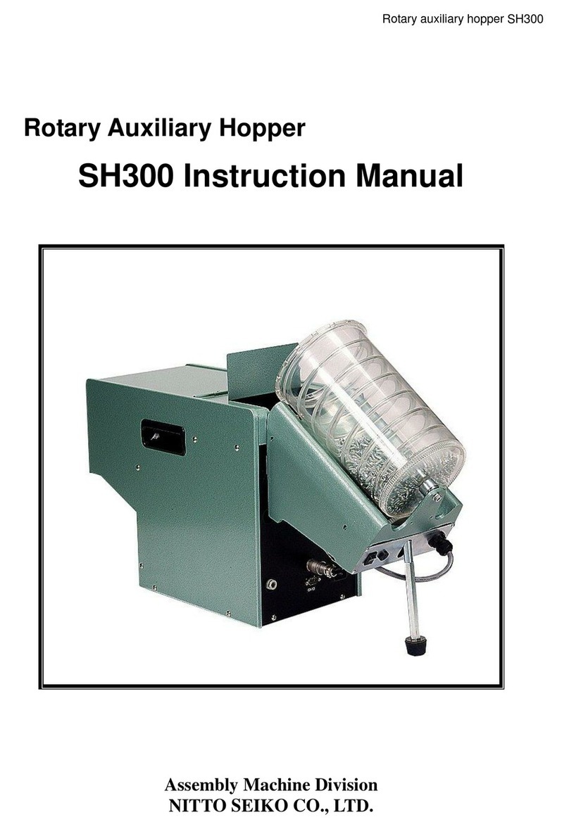Nitto Seiko SH300 instruction manual