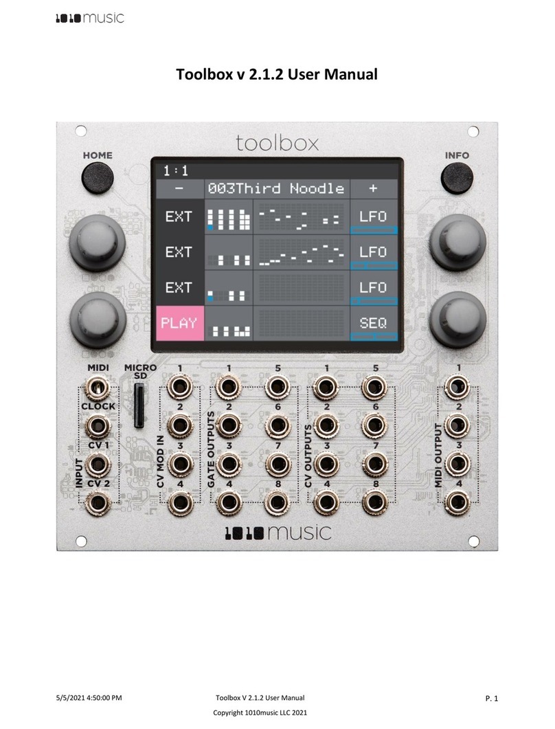 1010music Toolbox v 2.1.2 user manual