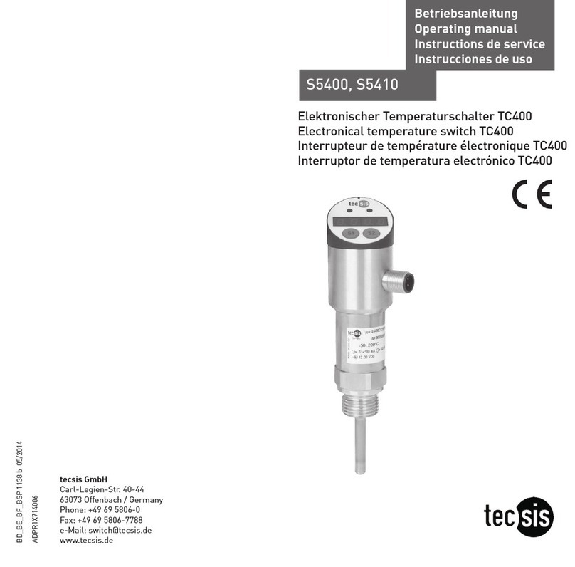 Tecsis TC400 User manual