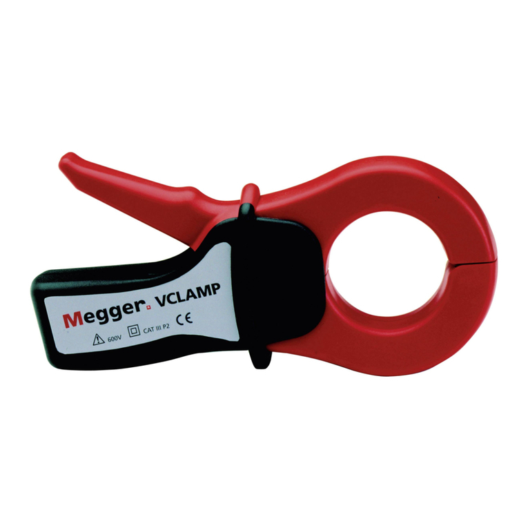 Megger VCLAMP user guide