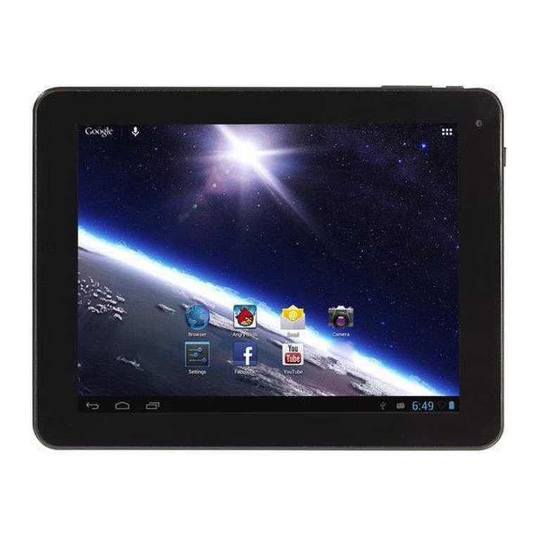 Salora TAB8001 user manual