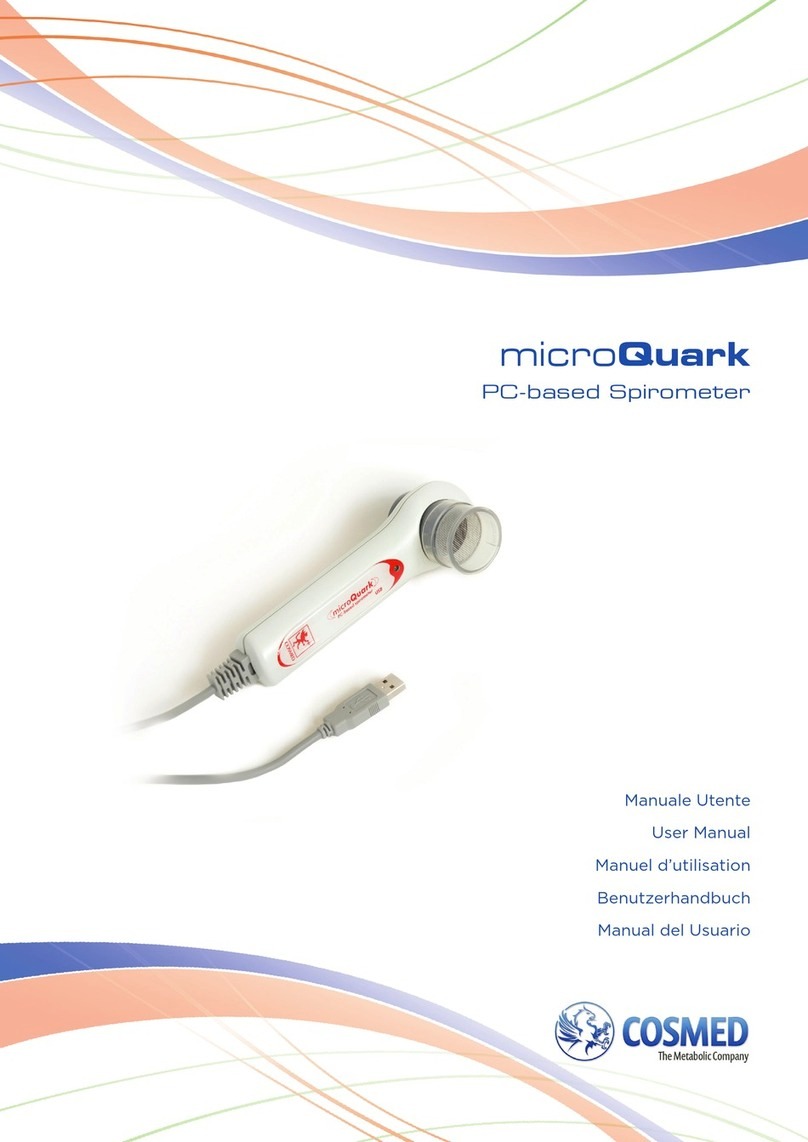 Cosmed microQuark user manual