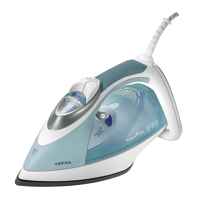 T-Fal FV92 Series Use and care instructions