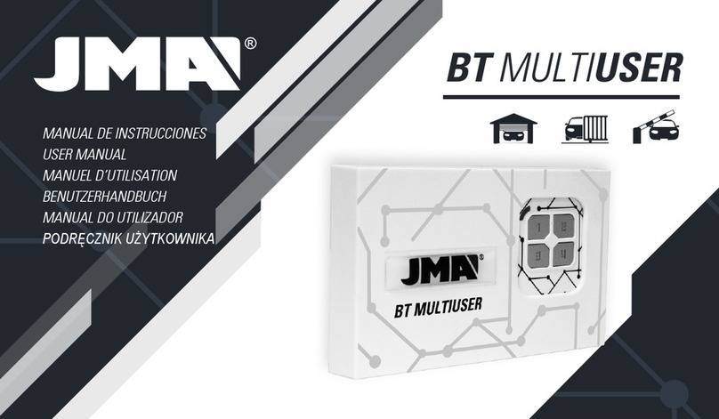 JMA BT MULTIUSER user manual